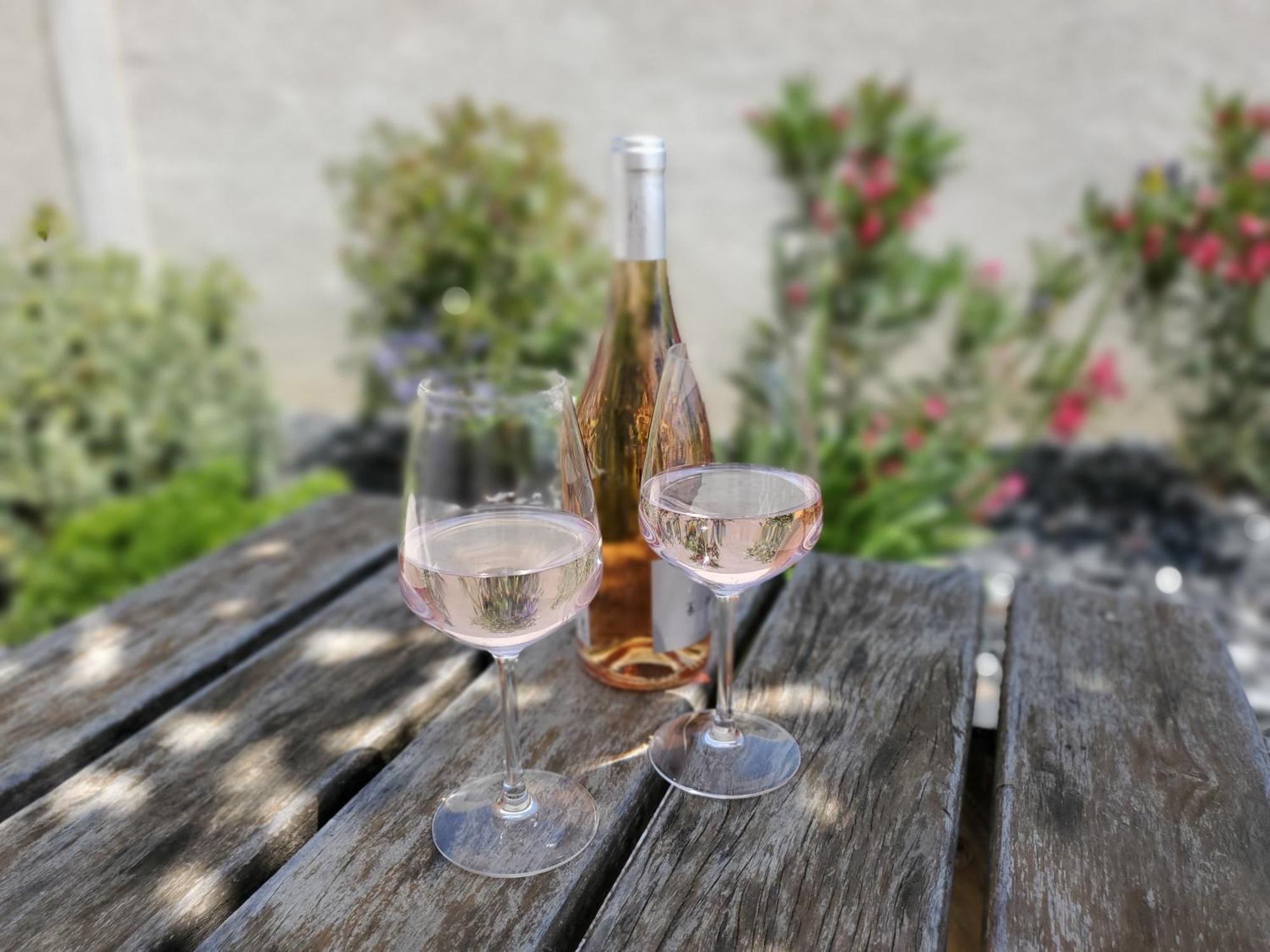 'Au Coeur Des Vignes' - Private Apartment & Garden Magalas Eksteriør billede